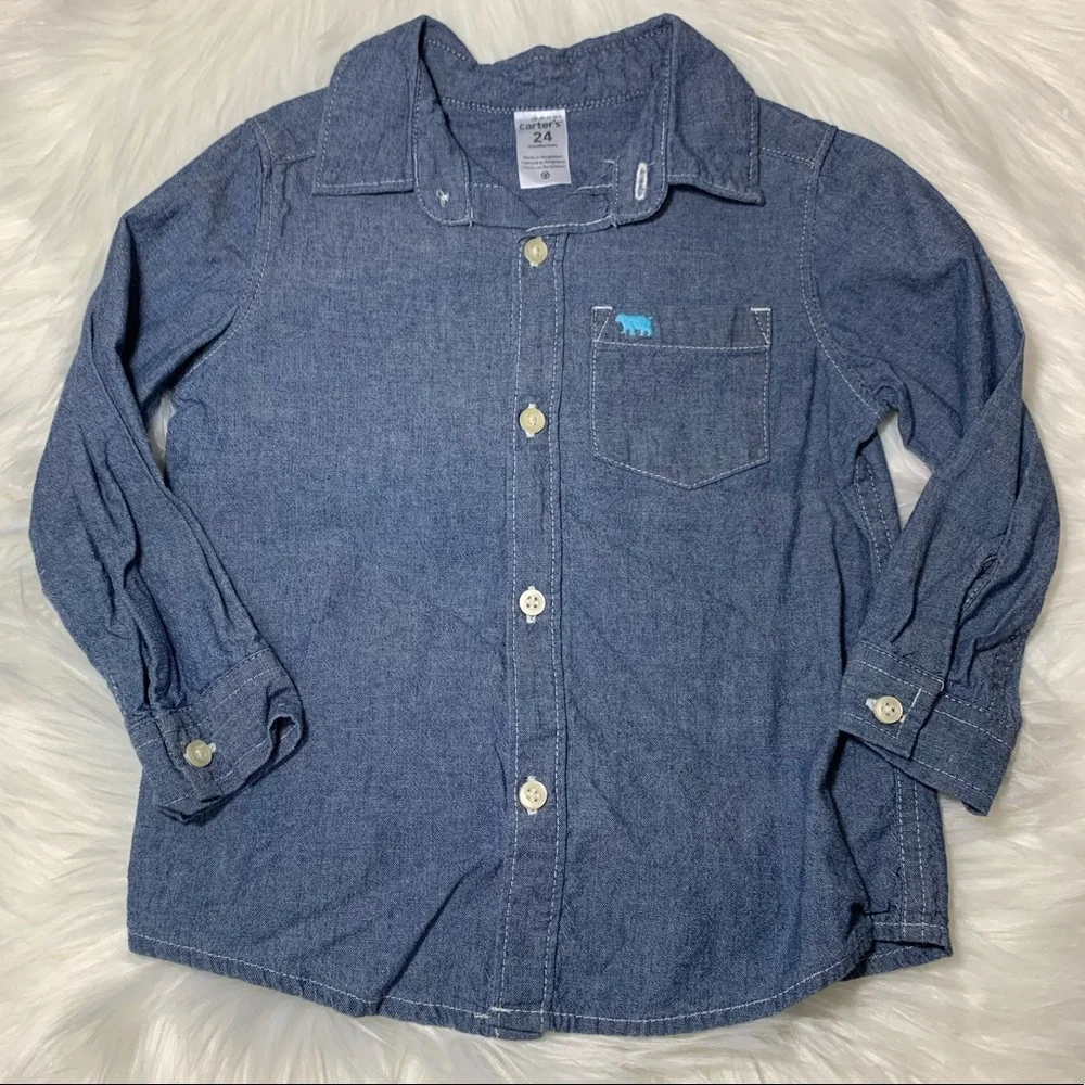 Carter’s 24 Months Baby Boy Button Up Shirt